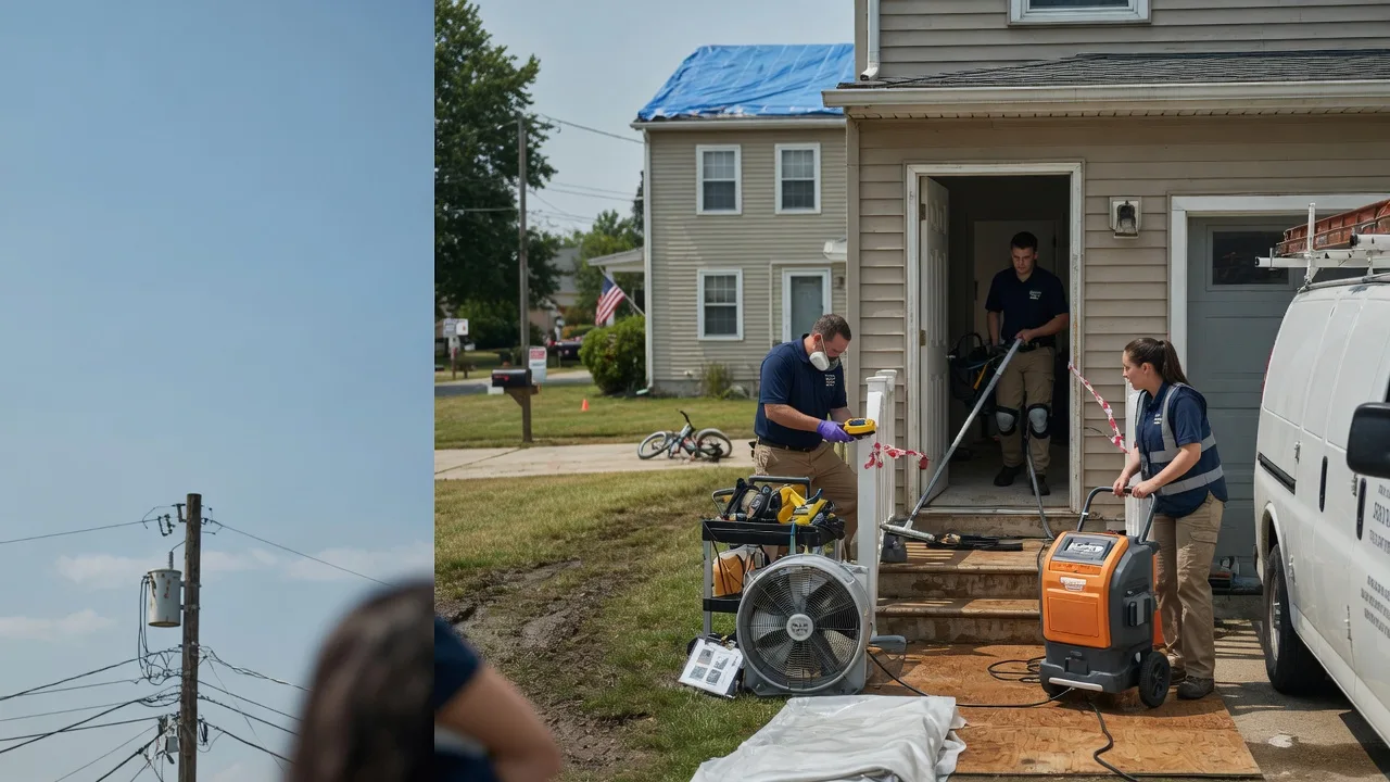 Water Damage Repair in Coffeen, IL near me